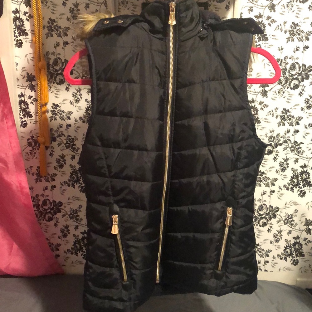 Black Marezzi vest
